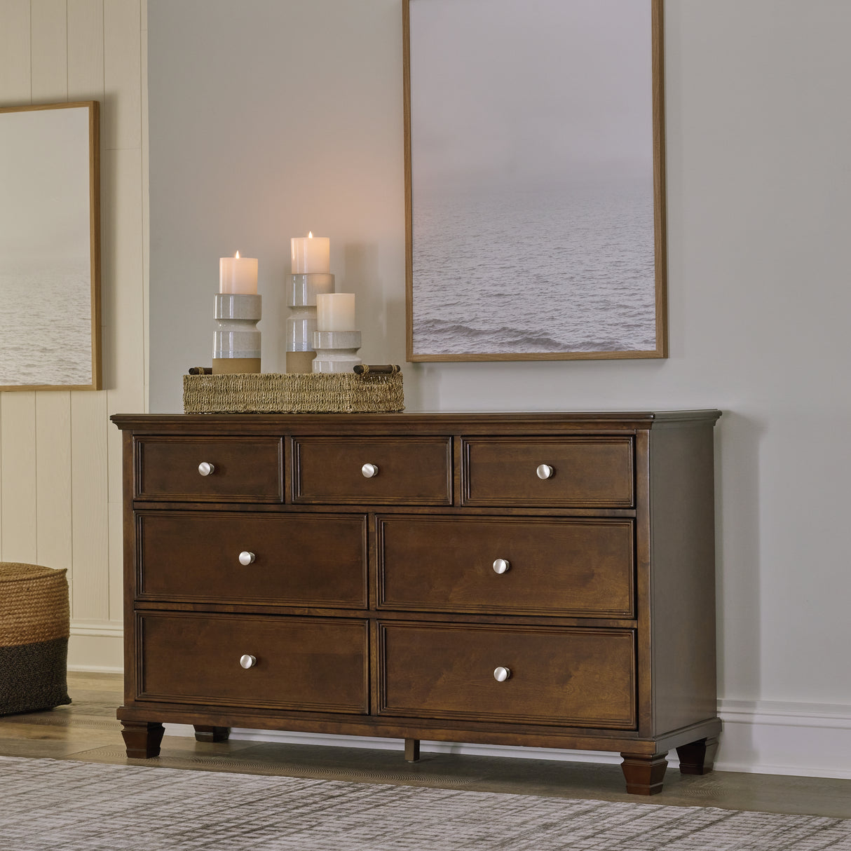Furniture City Slidell - Ashley Furniture - Danabrin Bedroom - Dresser / Brown - B685-31