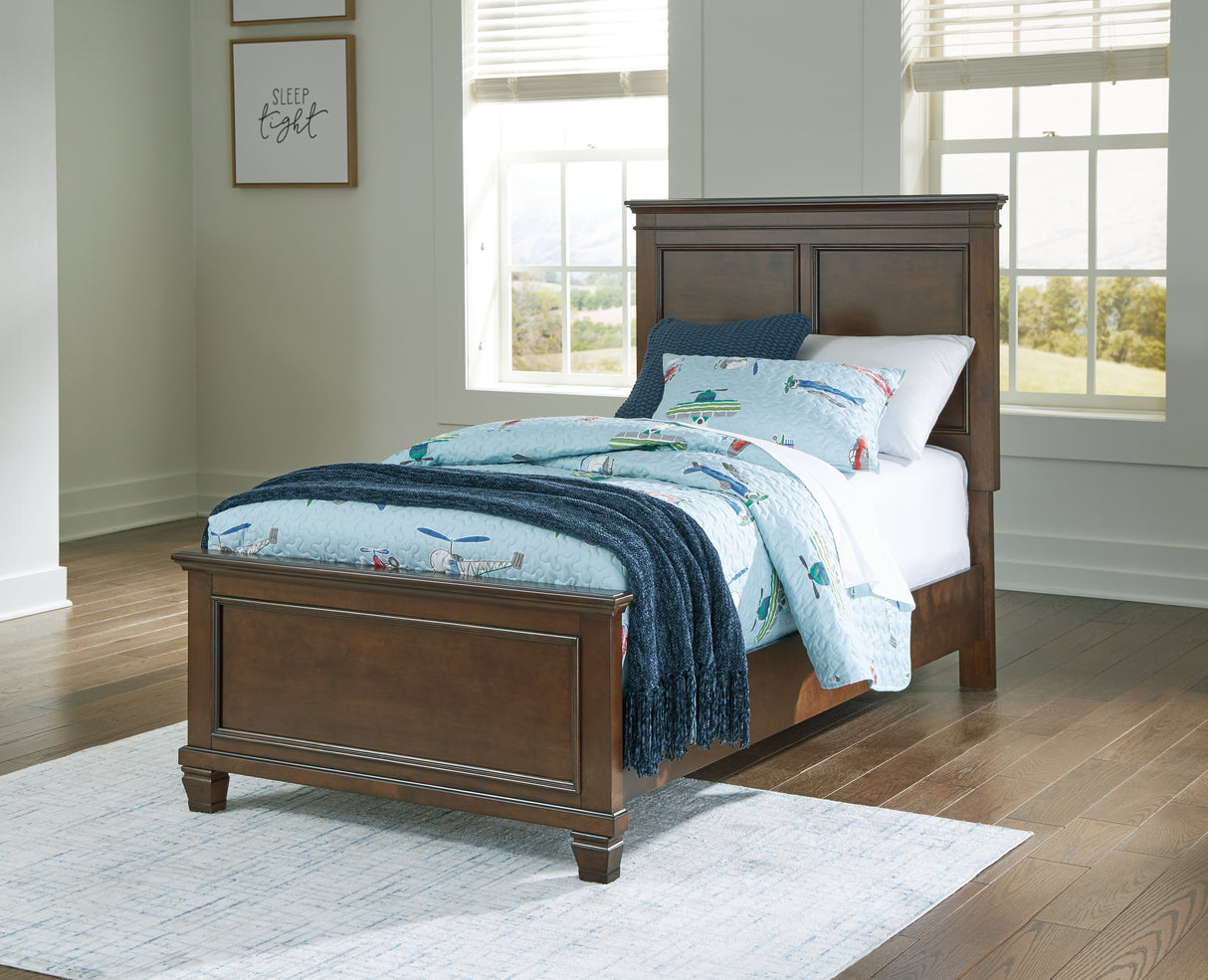 Furniture City Slidell - Ashley Furniture - Danabrin Bedroom - Twin Panel Bed / Brown - B685B6
