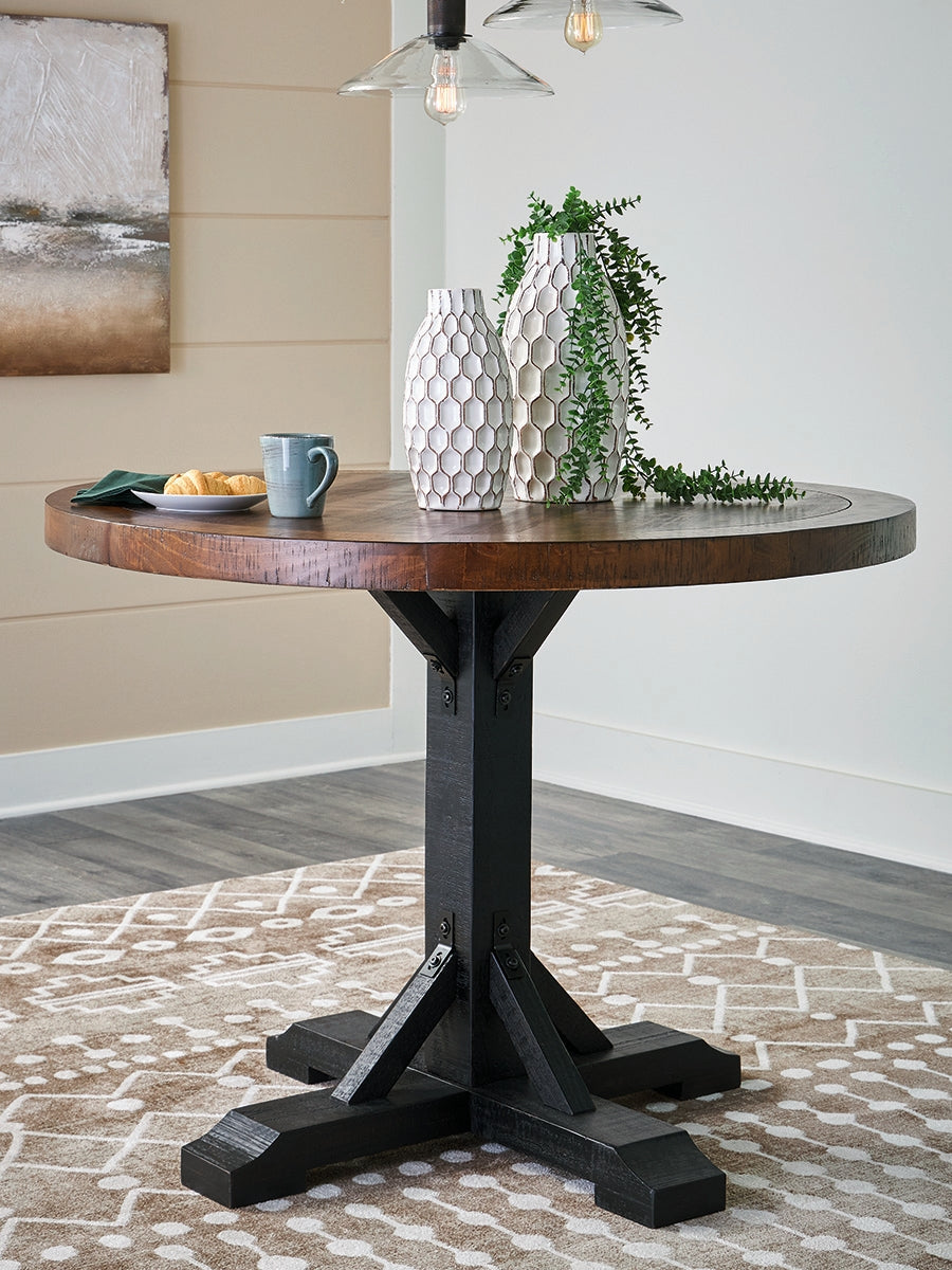 Furniture City Slidell - Ashley Furniture - Valebeck Dining Room - Counter Height Dining Table / Multi - D546D21