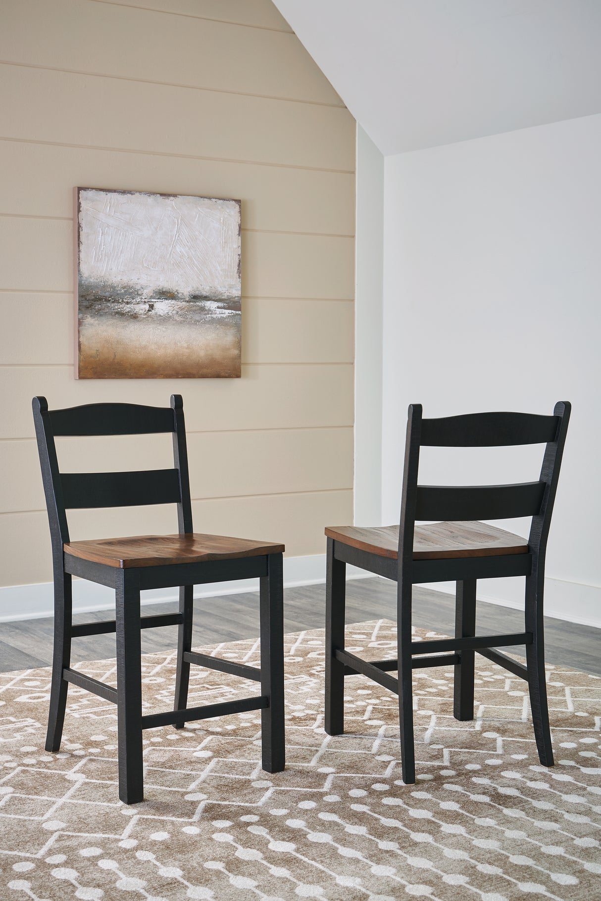 Furniture City Slidell - Ashley Furniture - Valebeck Dining Room - Counter Height Barstool (Set of 2) / Multi - D546-724X2