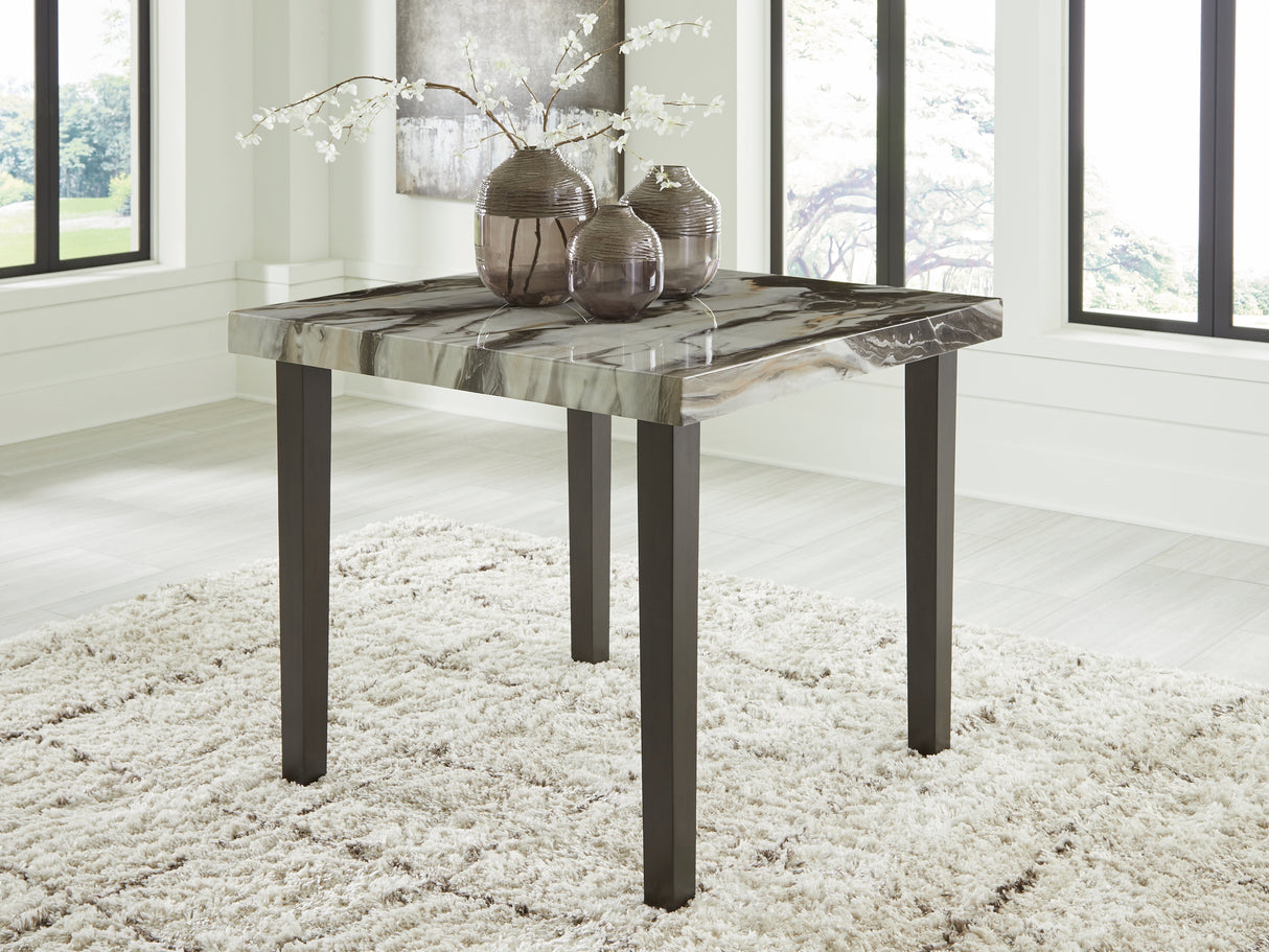Furniture City Slidell - Ashley Furniture - Jeshina Counter Height Dining Table - Square DRM Counter Table / Dark Brown/Beige - PCD581-13