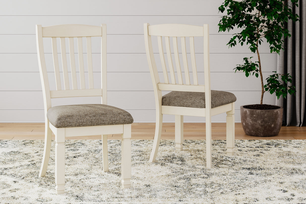 Furniture City Slidell - Ashley Furniture - Bolanburg Dining Room - Dining Chair (Set of 2) / Two-tone - D647-01X2