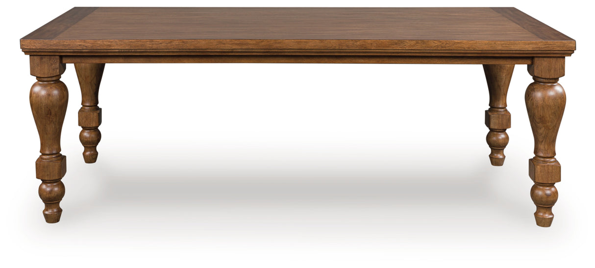 Furniture City Slidell - Ashley Furniture - Greddinton Dining Table - Rectangular Dining Room Table / Brown - PCD824-25