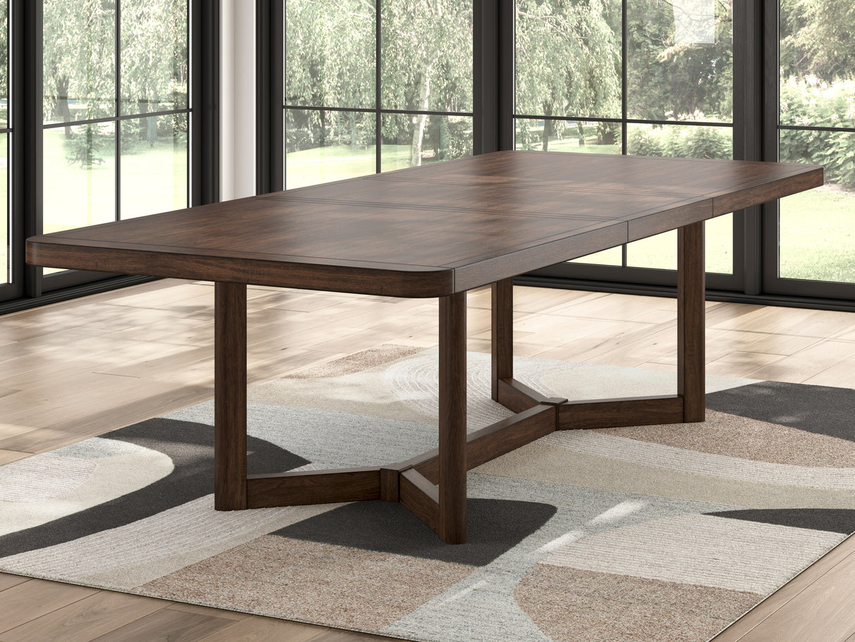 Furniture City Slidell - Ashley Furniture - Dilenno Dining Extension Table - RECT Dining Room EXT Table / Dark Brown - PCD857-35