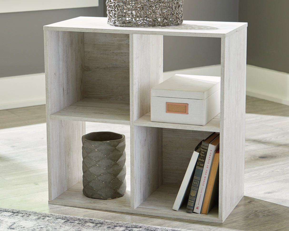 Furniture City Slidell - Ashley Furniture - Paxberry Four Cube Organizer - Four Cube Organizer / Whitewash - EA1811-2X2