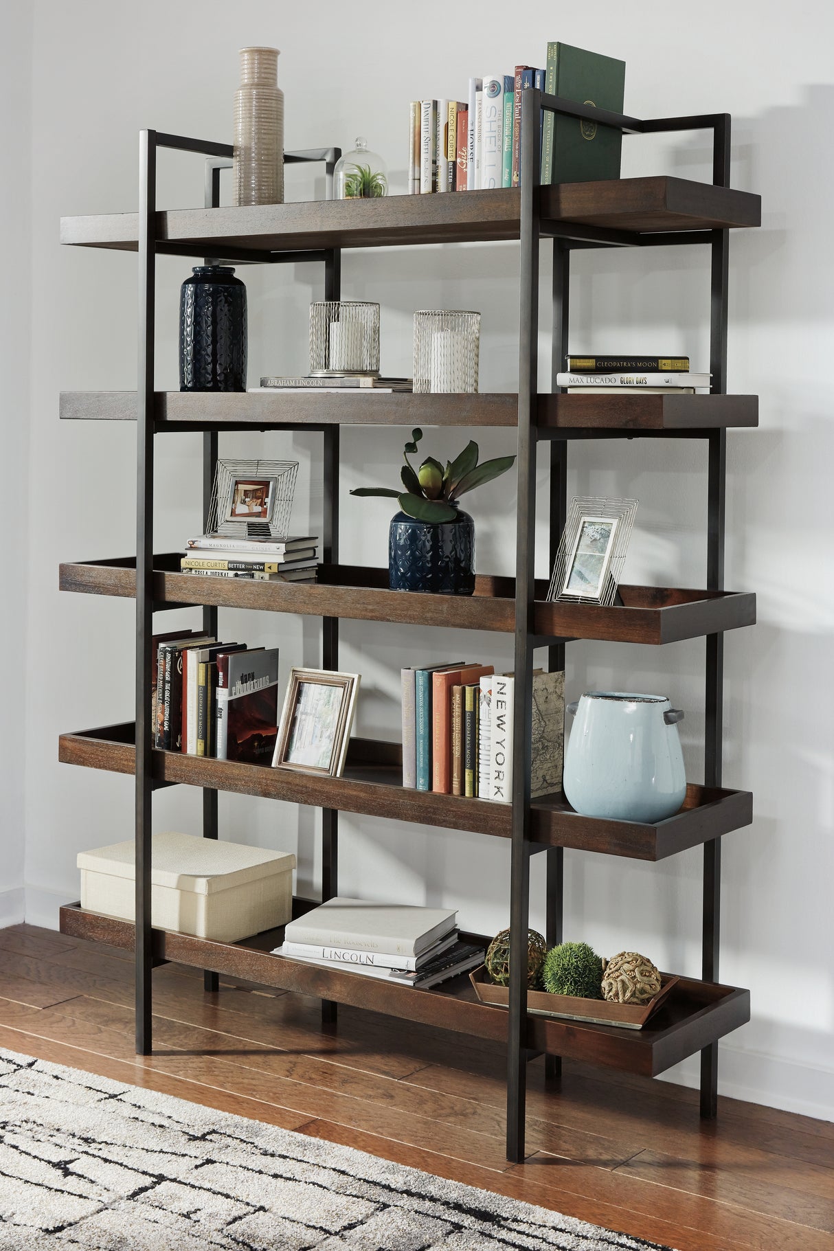 Furniture City Slidell - Ashley Furniture - Starmore Bookcase - Bookcase / Brown - H633-70