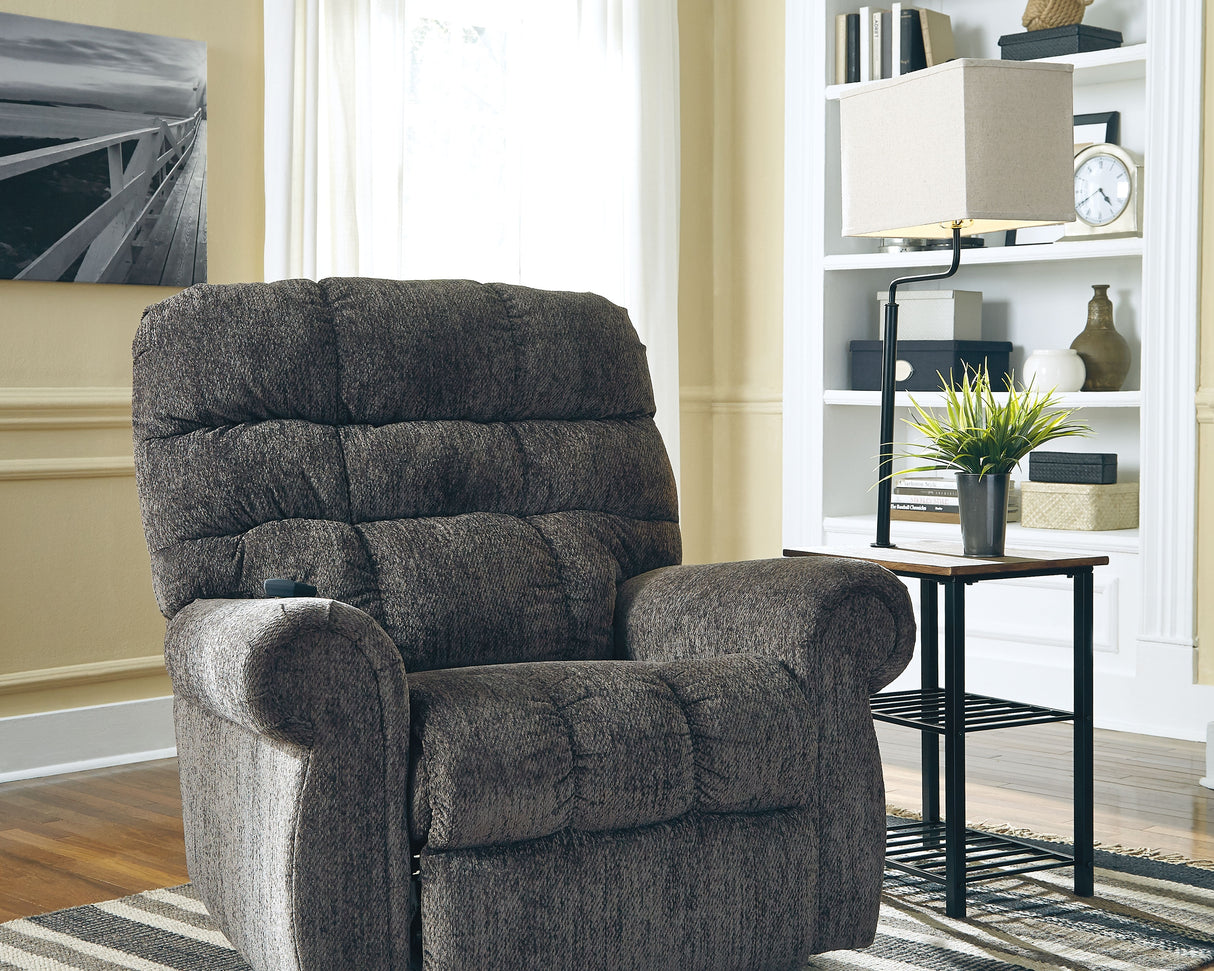 Furniture City Slidell - Ashley Furniture - Shianne Lighting - Metal Tray Lamp (1/CN) / Black - L734031