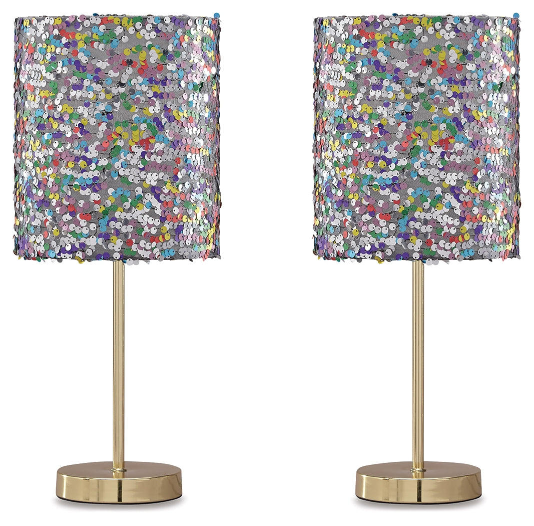 Furniture City Slidell - Ashley Furniture - Maddy Lighting - Table Lamp (Set of 2) / Multi - L857724X2