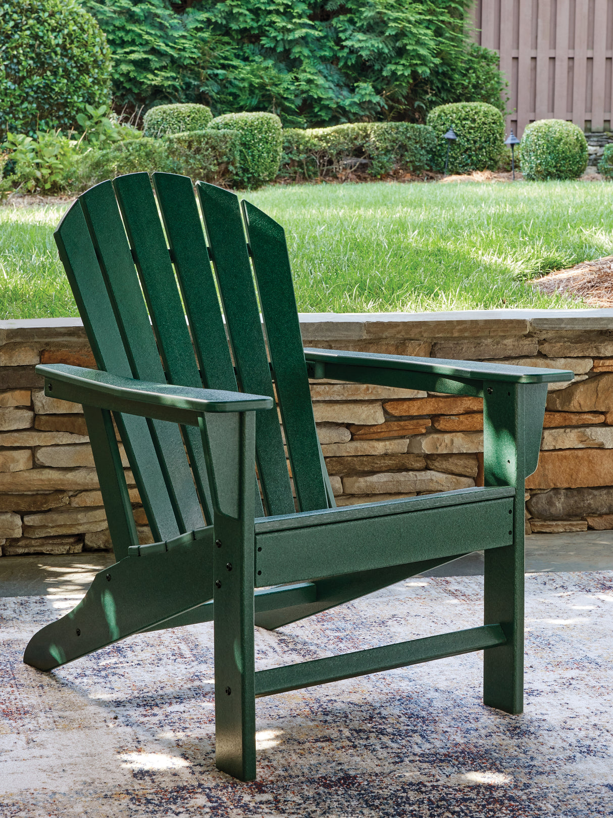 Furniture City Slidell - Ashley Furniture - Sundown Shores Outdoor - Adirondack Chair / Green - PCP007-898