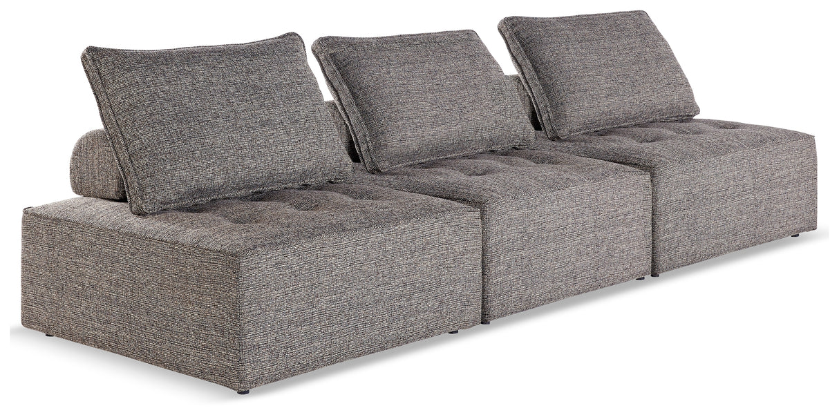 Furniture City Slidell - Ashley Furniture - Bree Zee Outdoor - 3-Piece Outdoor Modular Seating / Brown - P160P9