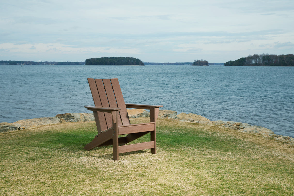 Furniture City Slidell - Ashley Furniture - Emmeline Outdoor - Adirondack Chair / Brown - P420-898