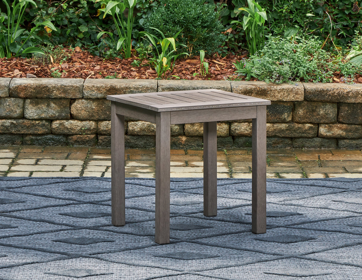Furniture City Slidell - Ashley Furniture - Hillside Barn Outdoor - Square End Table / Brown - P564-702
