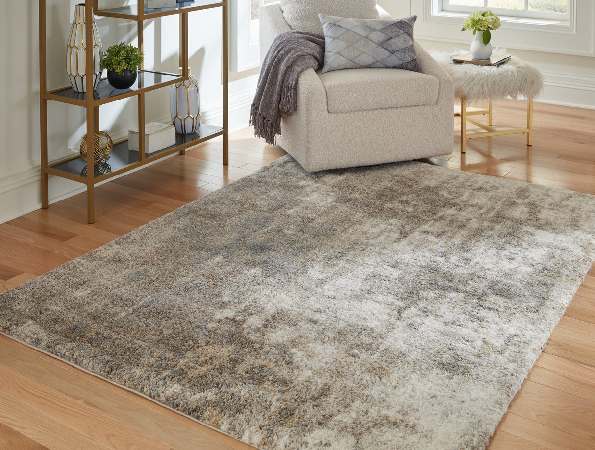 Furniture City Slidell - Ashley Furniture - Pearidge Rug - 5'3" x 7' Rug / Multi - R405352