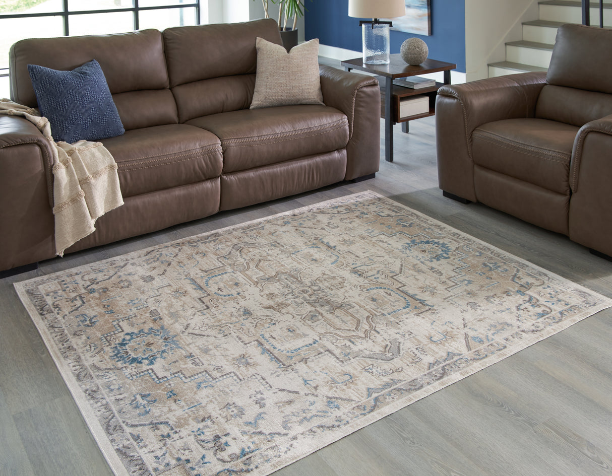 Furniture City Slidell - Ashley Furniture - Barkham Rug - 7'10" x 10' Washable Rug / Multi - R405551