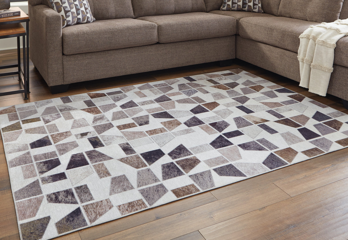 Furniture City Slidell - Ashley Furniture - Jettner Rug - 5' x 7' Rug / Multi - R405782