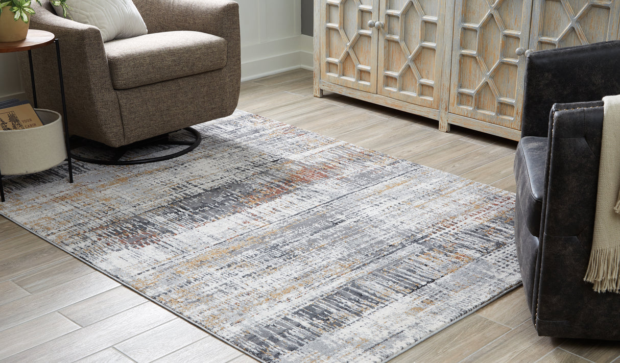 Furniture City Slidell - Ashley Furniture - Rhettner Rug - 5'3" x 7'3" Rug / Multi - R406072