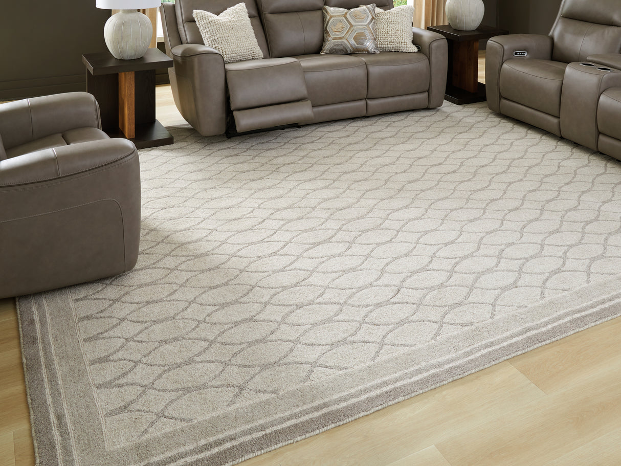 Furniture City Slidell - Ashley Furniture - Wimney Rug - Extra Large Rug / Gray - R407280