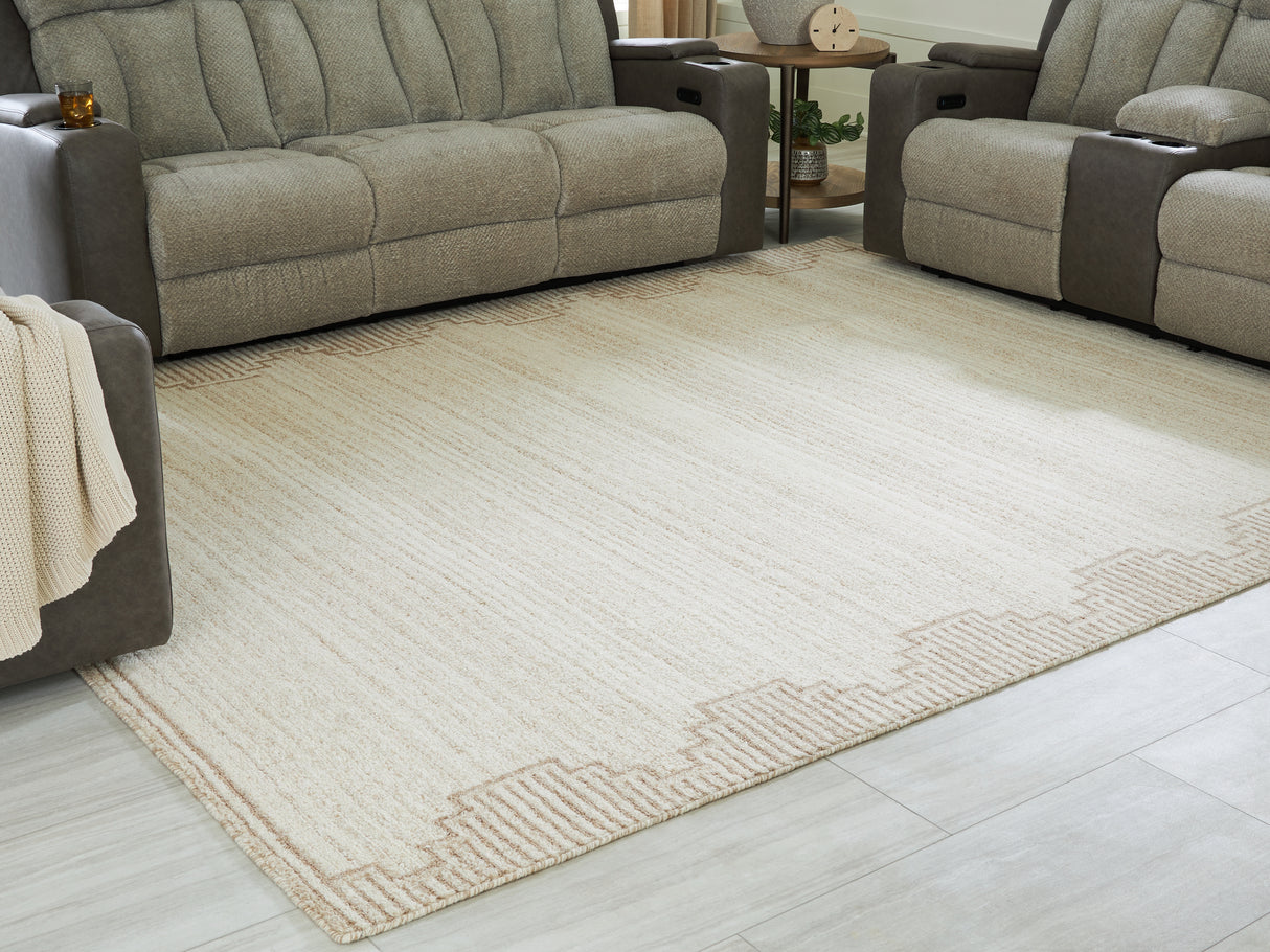 Furniture City Slidell - Ashley Furniture - Emorymore Rug - Large Rug / Brown/Beige - R407301