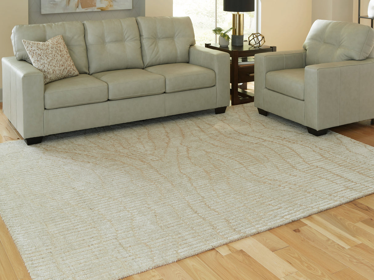 Furniture City Slidell - Ashley Furniture - Jaseena Rug - 7'8" x 10' Area Rug / Beige/Tan - R407721