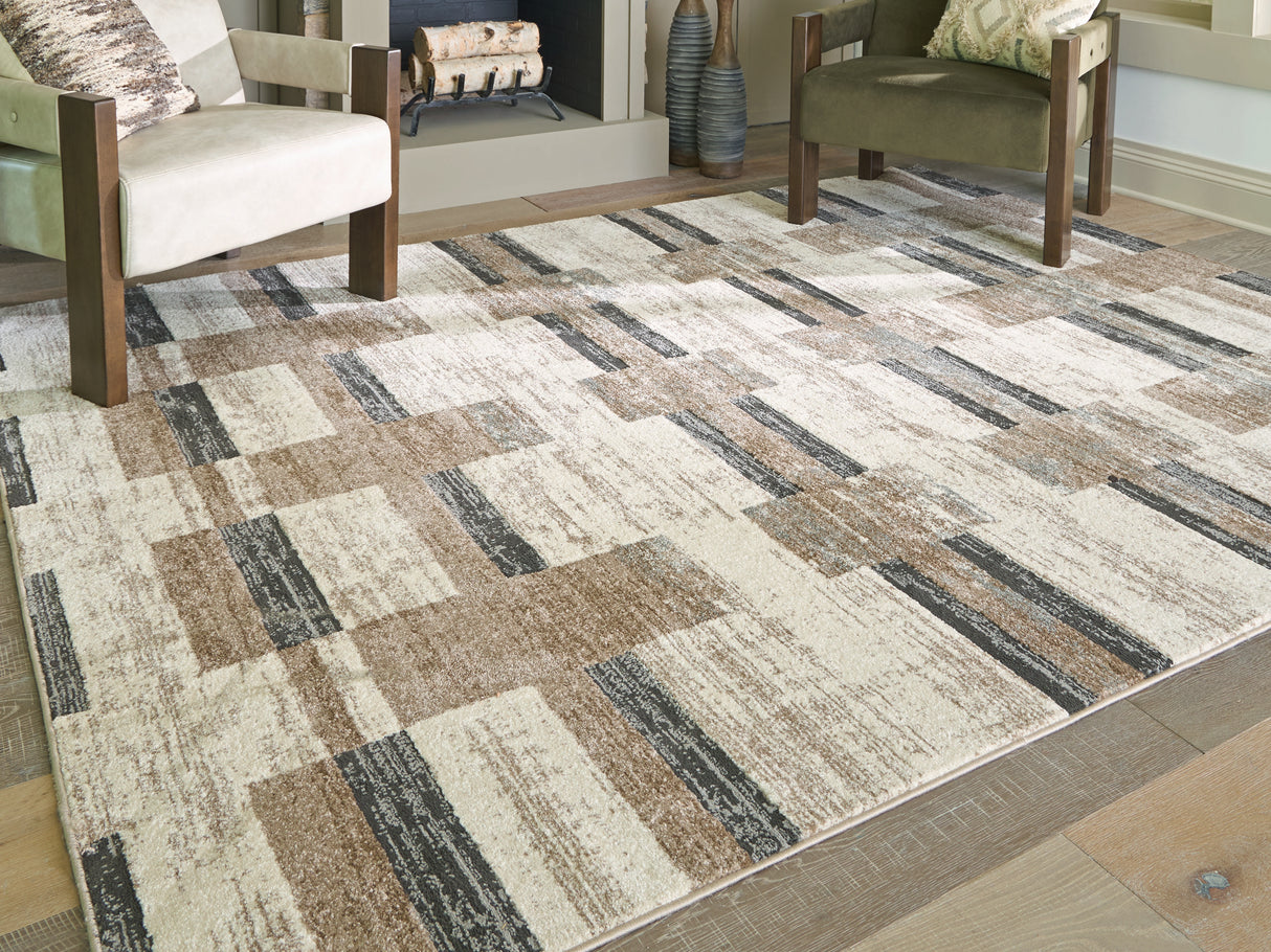 Furniture City Slidell - Ashley Furniture - Alstone Rug - 7'10" x 10' Area Rug / Multi - R407731
