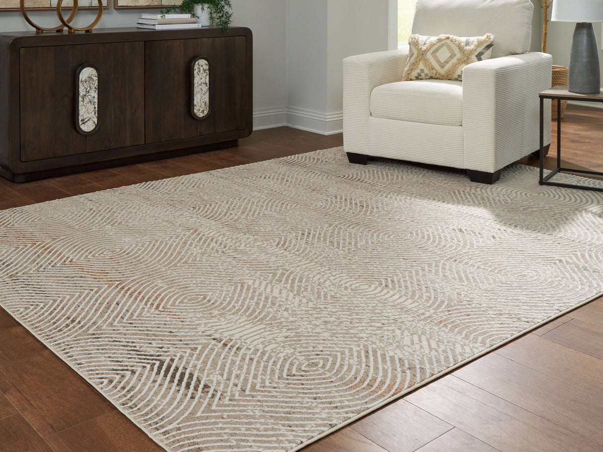 Furniture City Slidell - Ashley Furniture - Bachus Rug - 7'10" x 10' Area Rug / Multi - R407751