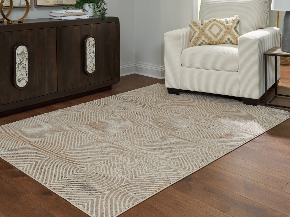 Furniture City Slidell - Ashley Furniture - Bachus Rug - 5'3" x 7' Area Rug / Multi - R407752
