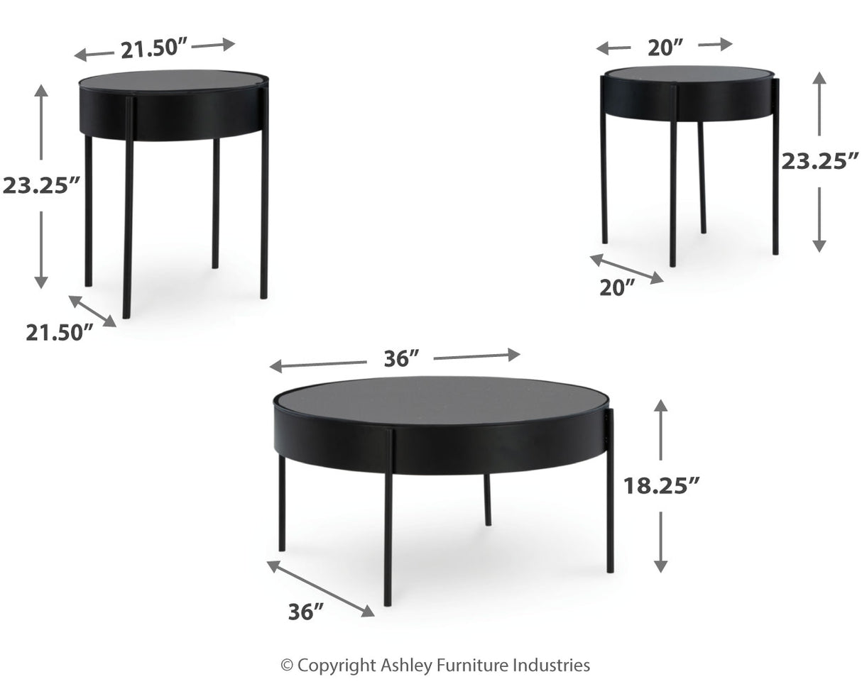 Ardoline Table (Set of 3)