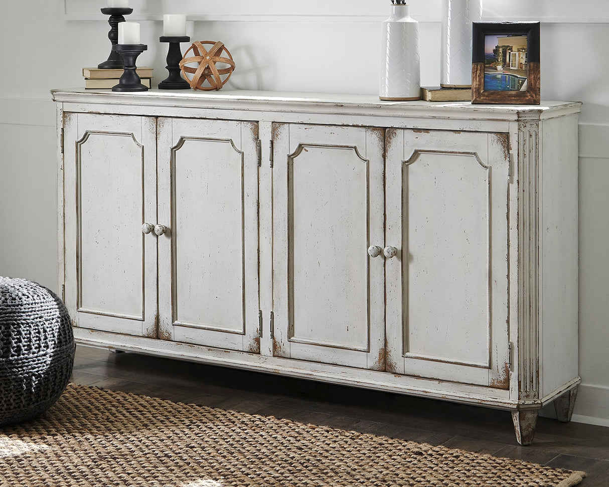 Furniture City Slidell - Ashley Furniture - Mirimyn Accent Cabinet - Accent Cabinet / Antique White - T505-560