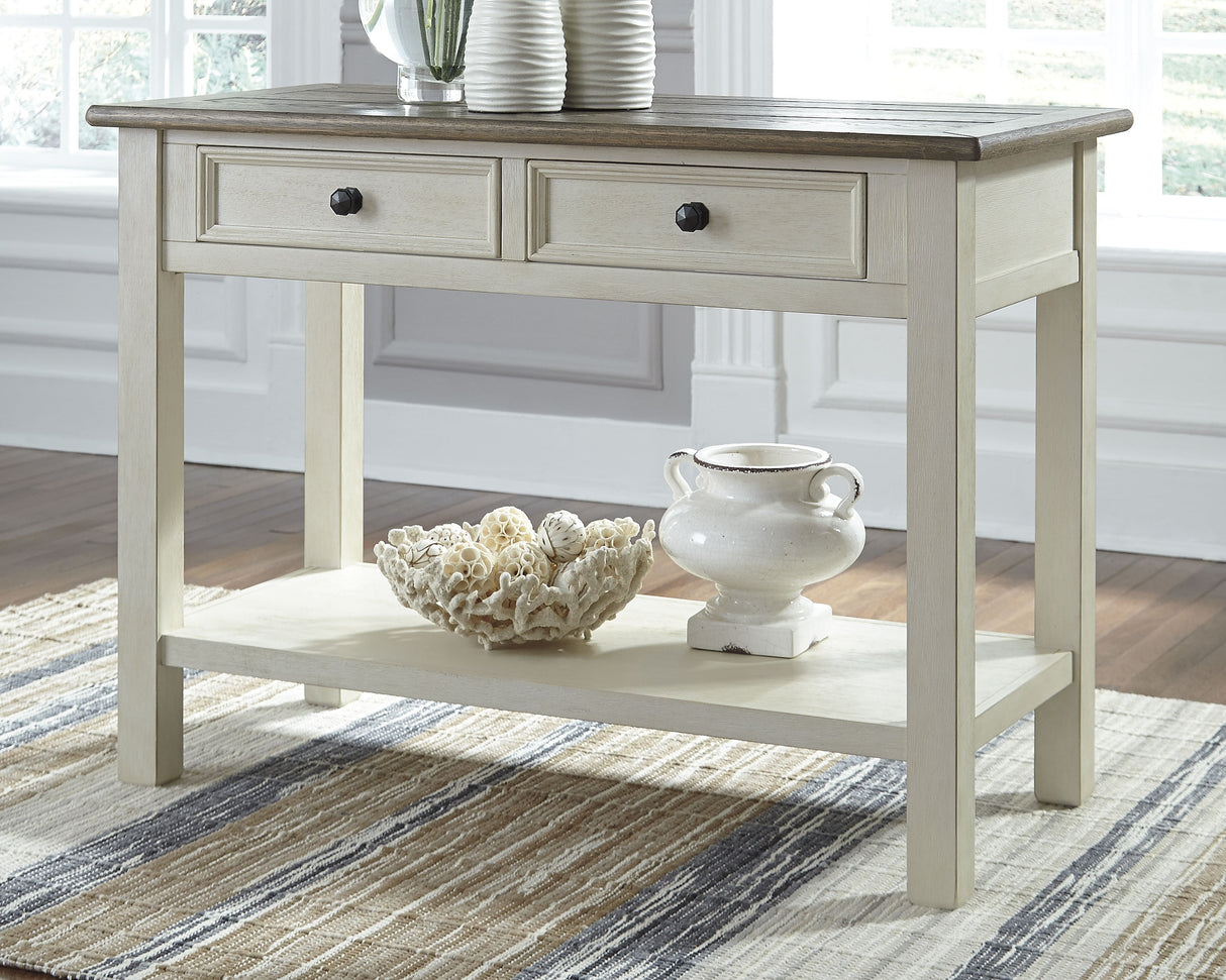 Furniture City Slidell - Ashley Furniture - Bolanburg Sofa/Console Table - Sofa Table / Two-tone - T637-4