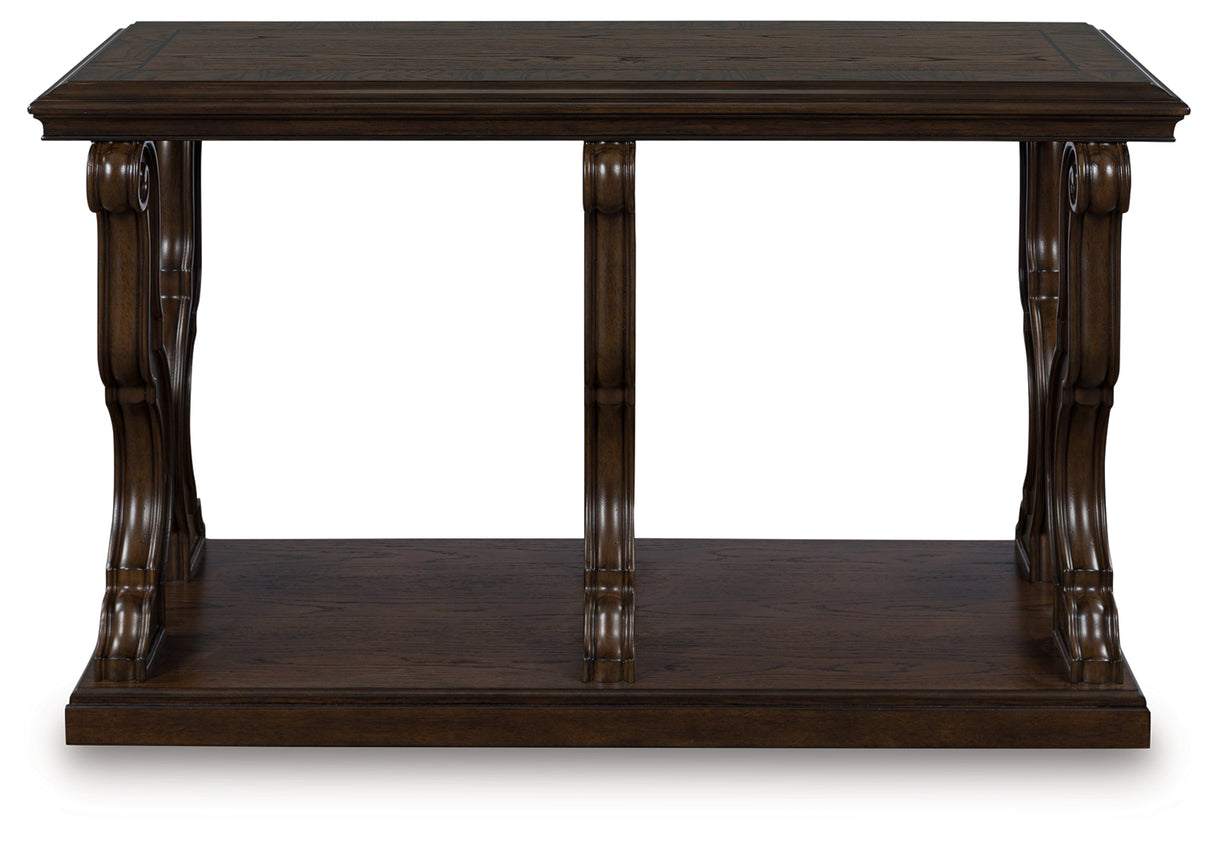 Furniture City Slidell - Ashley Furniture - Maylee Sofa Table - Sofa Table / Dark Brown - T647-4
