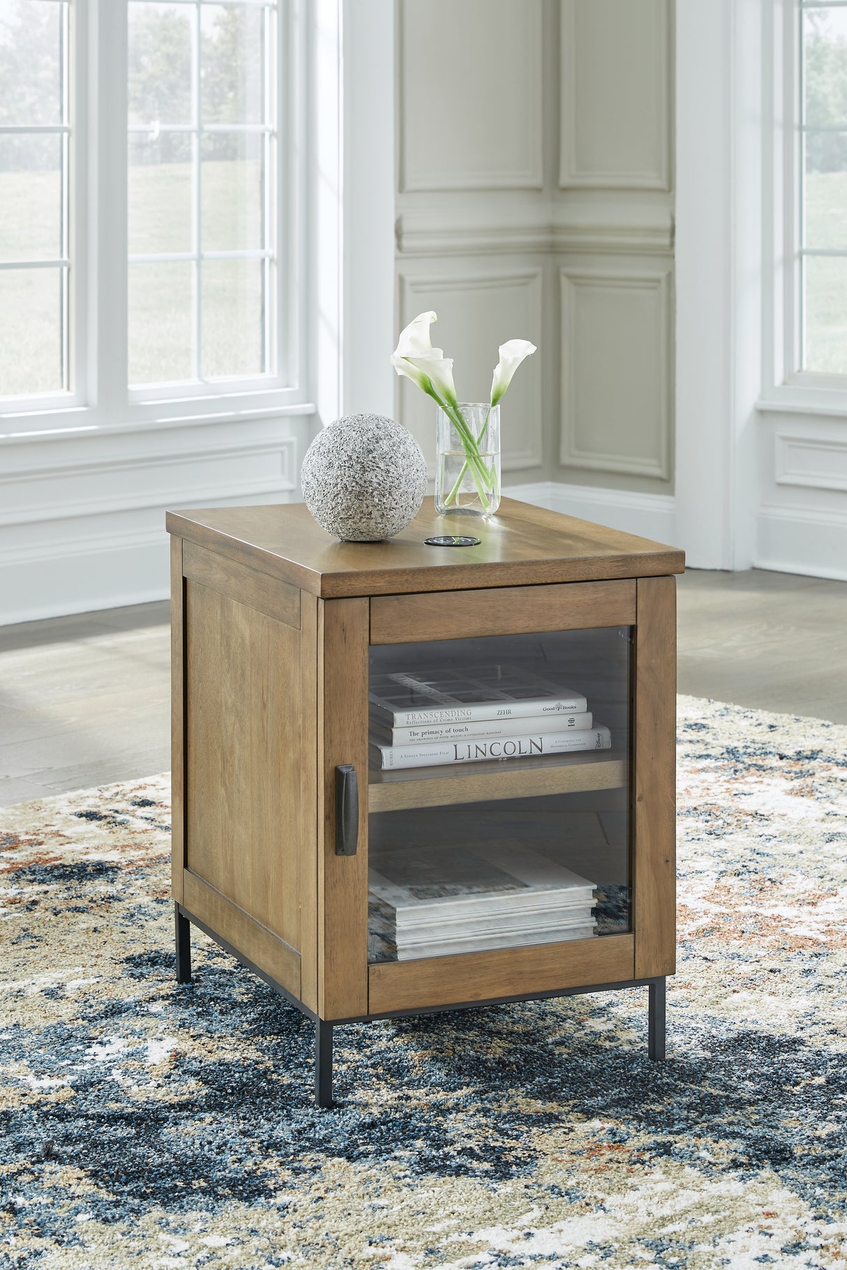 Furniture City Slidell - Ashley Furniture - Torlanta Chairside End Table - Chair Side End Table / Brown - T686-7