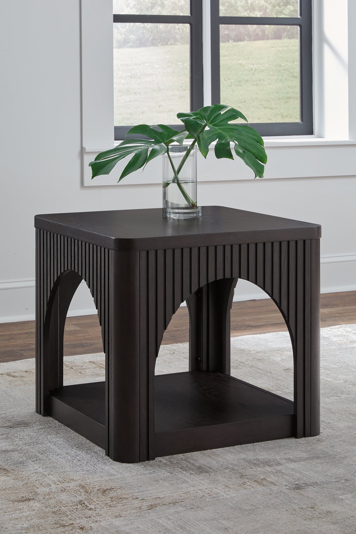 Furniture City Slidell - Ashley Furniture - Yellink End Table - Square End Table / Black - T760-2