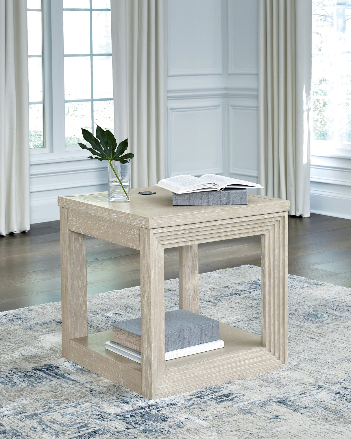 Furniture City Slidell - Ashley Furniture - Marxhart End Table - Square End Table / Bisque - T791-2