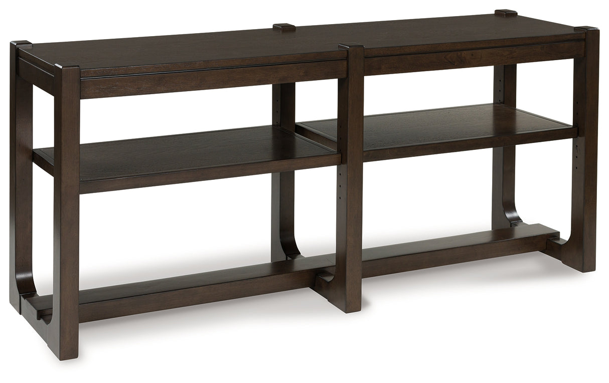 Furniture City Slidell - Ashley Furniture - Breckington Sofa Table - Sofa Table / Dark Brown - T856-4