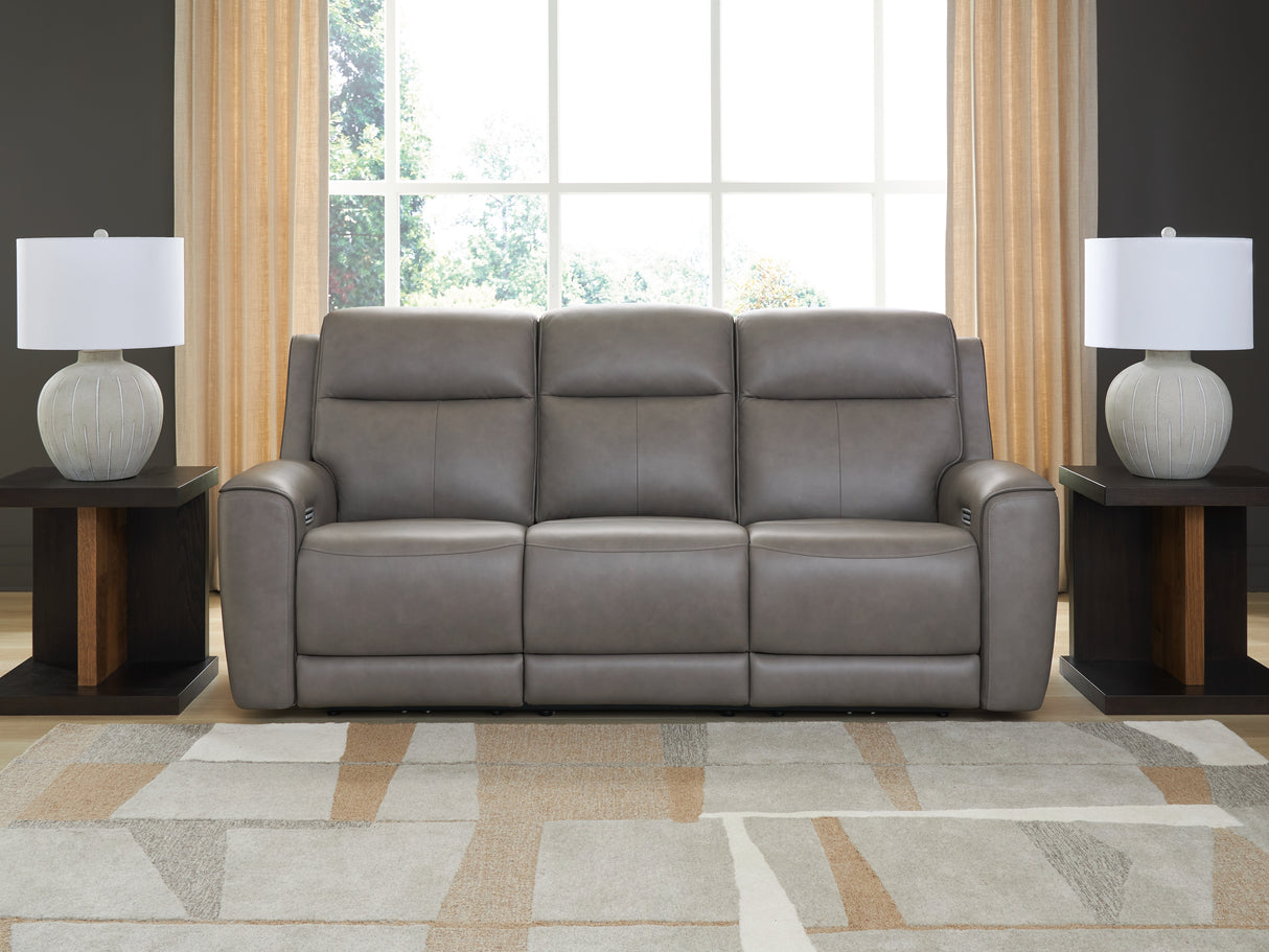 Furniture City Slidell - Ashley Furniture - 5Z-Comfort Living Room - PWR REC Sofa with ADJ Headrest / Coin - PCU1090015