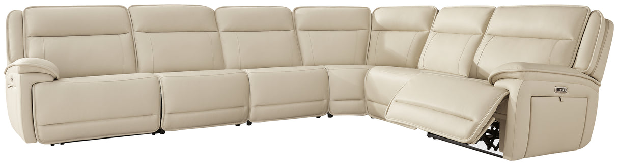 Furniture City Slidell - Ashley Furniture - Double Deal Sectional - 6-Piece Reclining Sectional / Almond - U13001S7