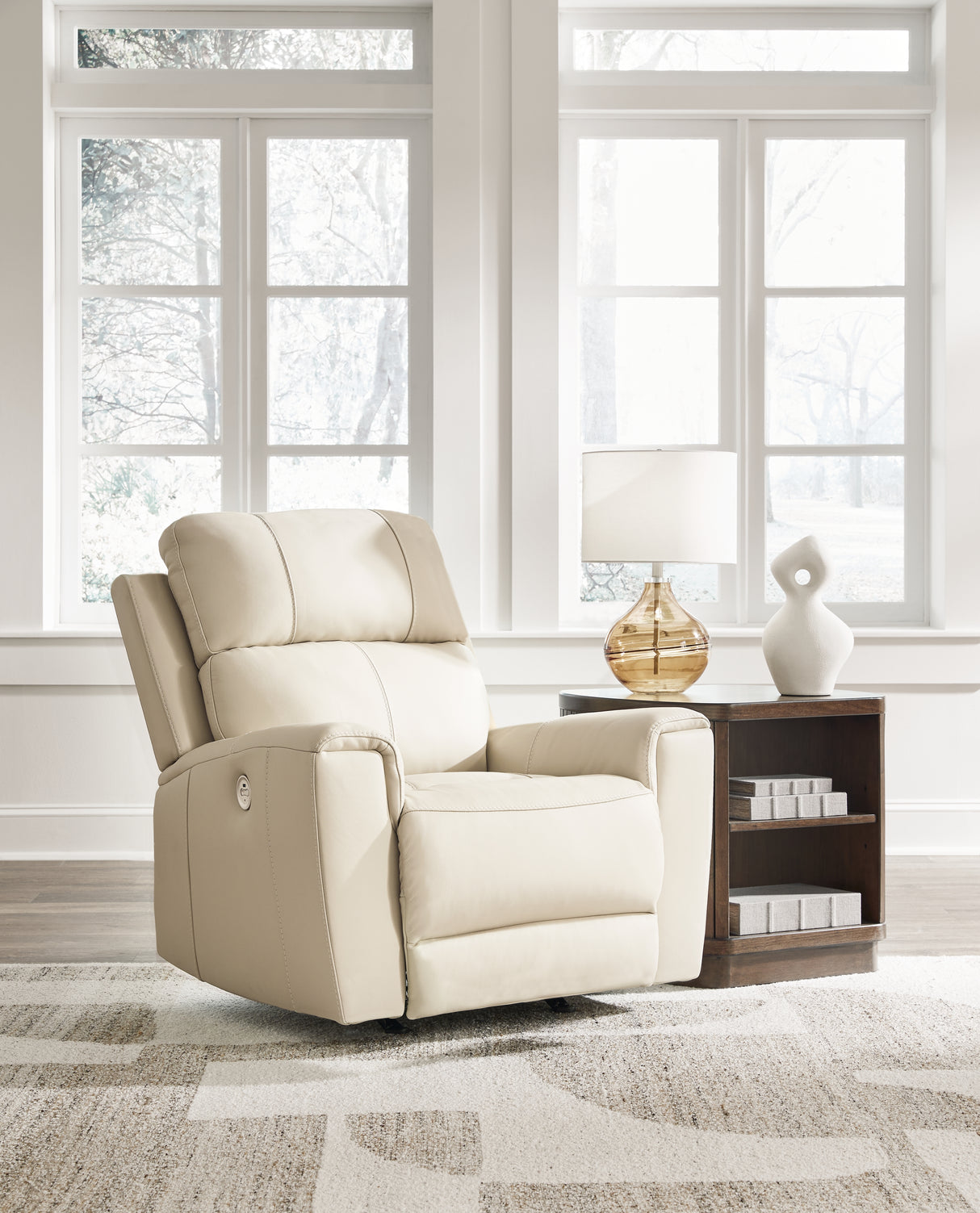 Furniture City Slidell - Ashley Furniture - Dahlmoore Living Room - Power Rocker Recliner / Almond - U1320098