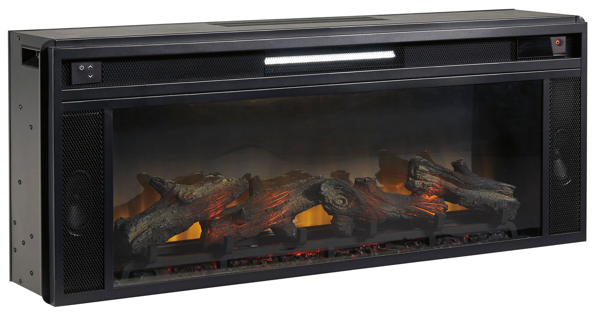 Furniture City Slidell - Ashley Furniture - Entertainment Accessories Fireplace Insert - Fireplace Insert / Black - W100-12