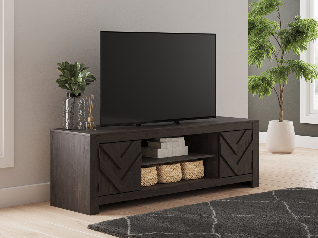Furniture City Slidell - Ashley Furniture - Cayboni TV Stand - 71" / Black - W3789-68