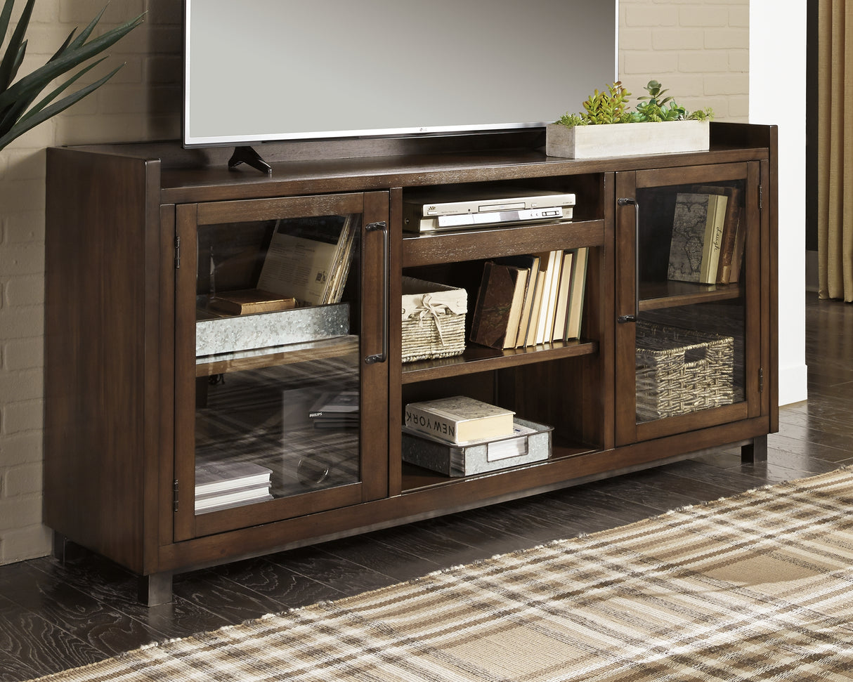 Furniture City Slidell - Ashley Furniture - Starmore 70" TV Stand - 70" / Brown - W633-68