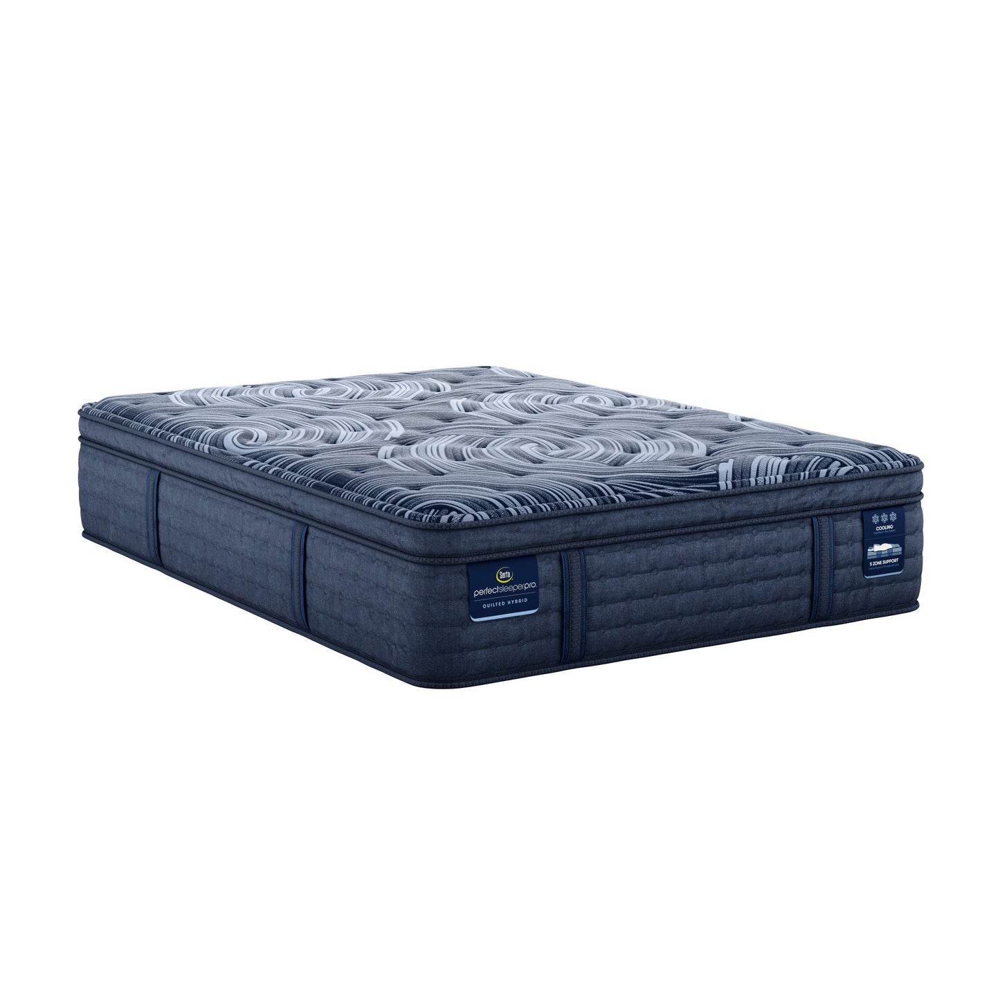 Perfect Sleeper Pro - 15" Valais Latex Hybrid Plush Pillow Top Mattress