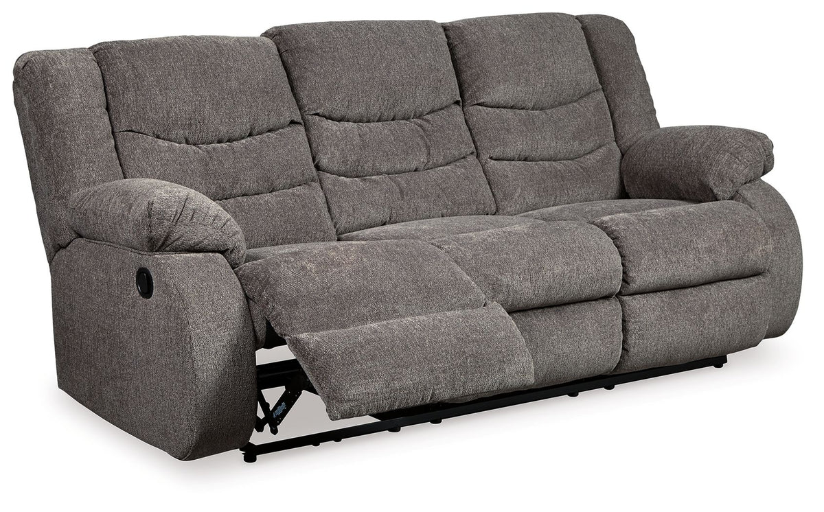 Tulen - Reclining Sofa - Gray