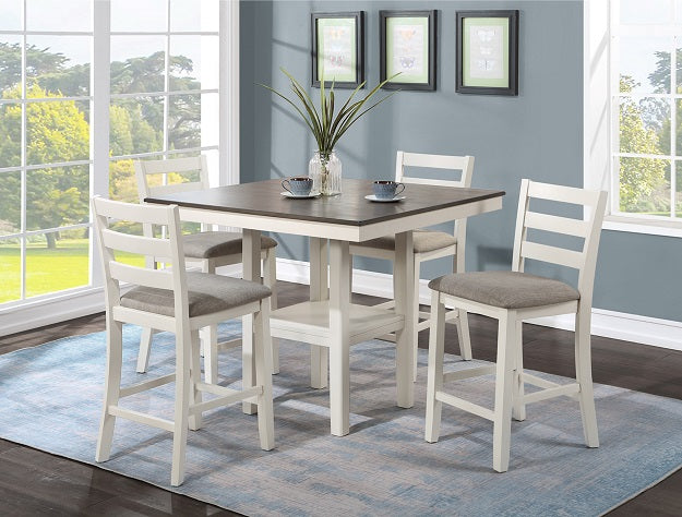 TAHOE 5-PK CTR HT TABLE CHALK GREY