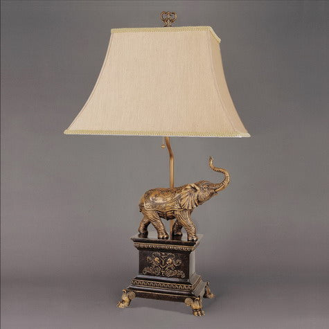 ELEPHANT TABLE LAMP 29"H