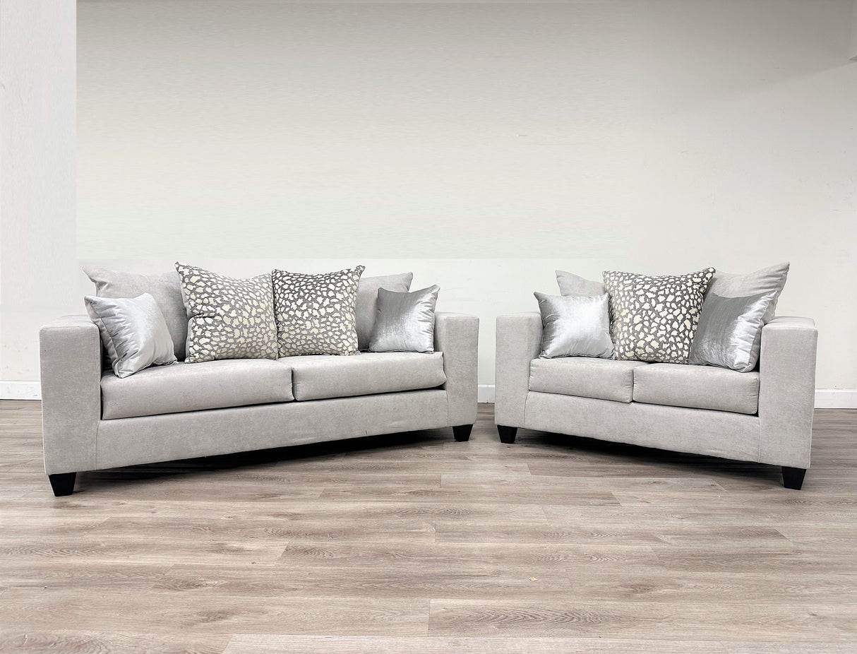 110 - Sofa & Loveseat