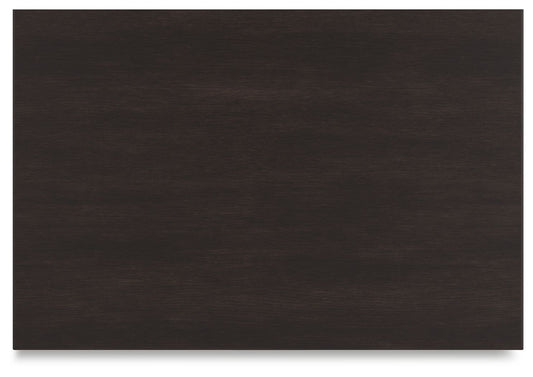 Covetown - Two Drawer Night Stand - Dark Brown