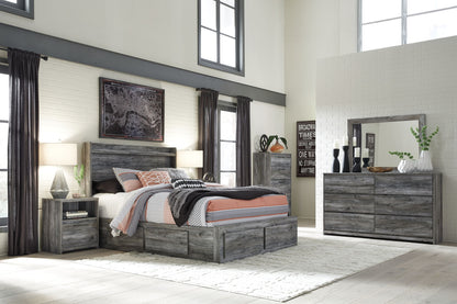 Baystorm - Panel Bedroom Set - Gray