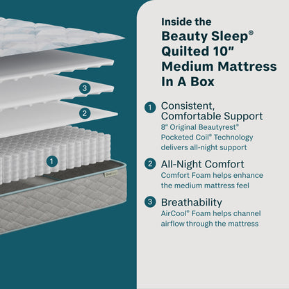 Soothing Nights - 10" Medium Mattress In A Box