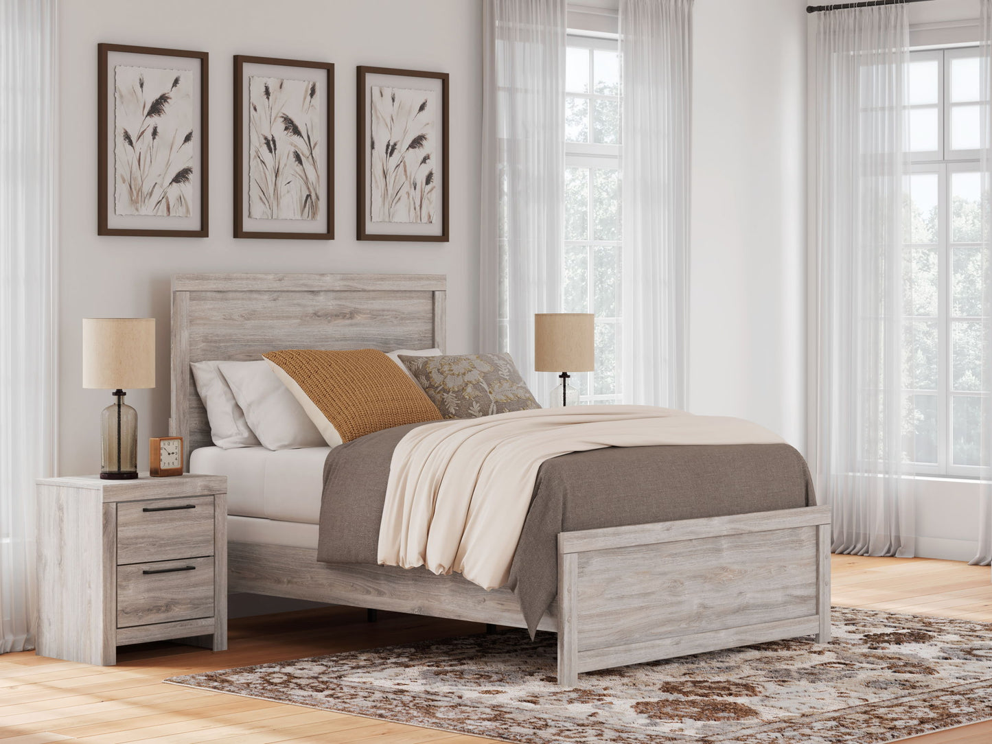 Broachmyn - Panel Bed