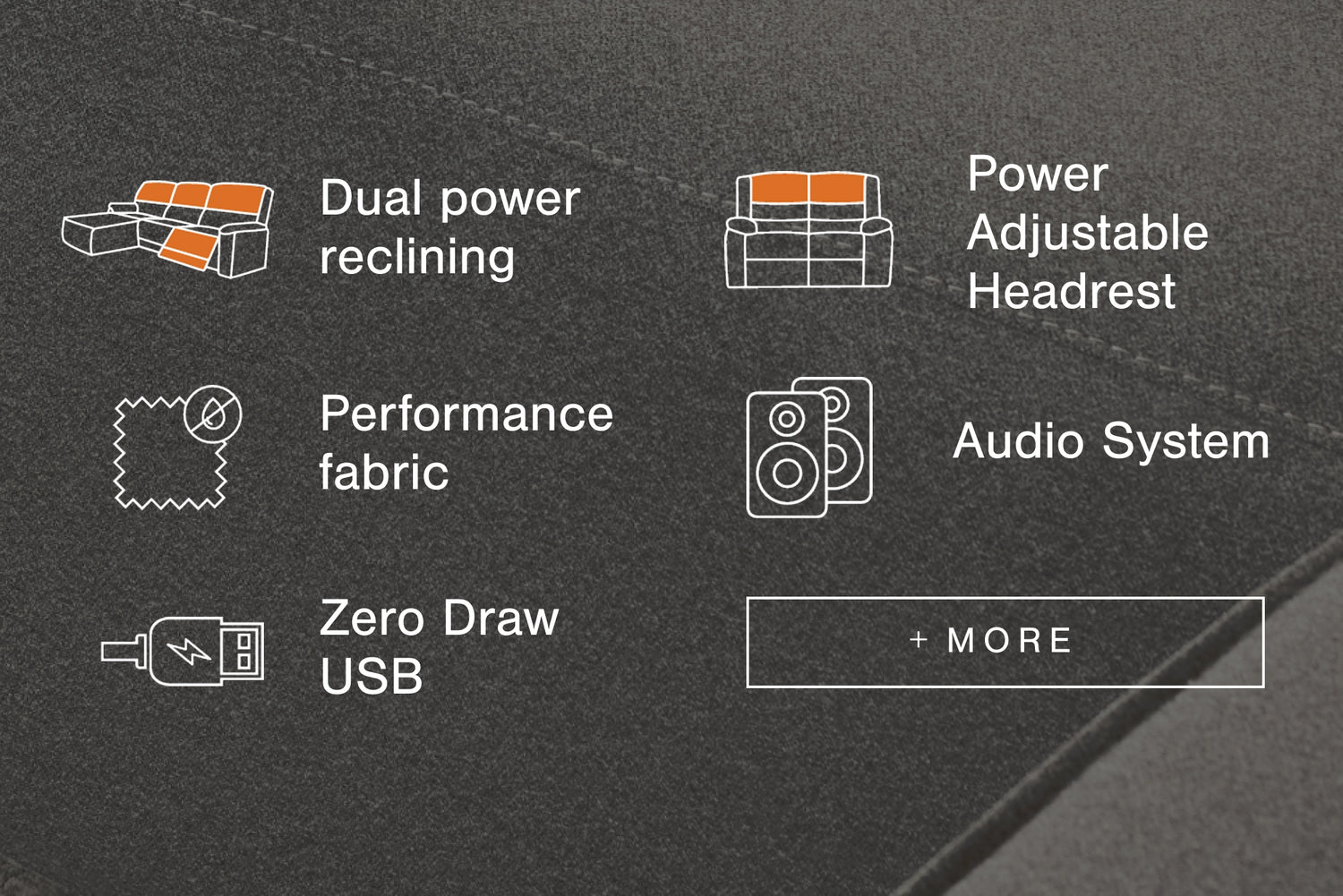 Furniture City Slidell - Ashley Furniture - ModMax II Sectional - 5-Piece Power Reclining Sectional with Chaise / Salt and Pepper - 65906S15